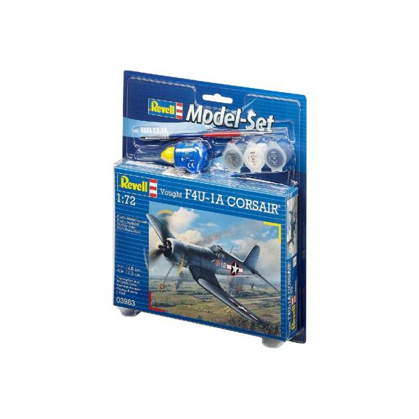 

Сборная модель Revell Истребитель F4U «Корсар» уровень 3, 1:72 (RVL-63983)