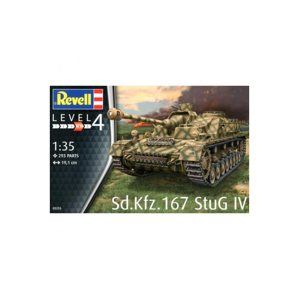 

Сборная модель Revell САУ StuG IV уровень 4, 1:35 (RVL-03255)