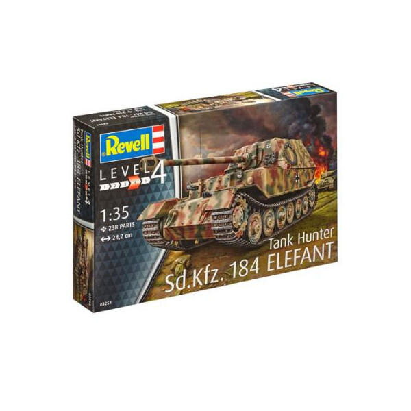

Сборная модель Revell САУ Фердинанд уровень 4, 1:35 (RVL-03254)