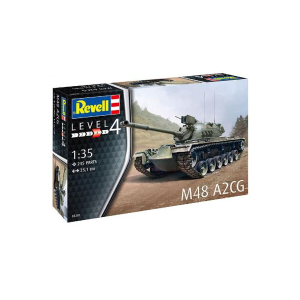 

Сборная модель Revell Танк М28 Паттон III уровень 4, 1:35 (RVL-03287)