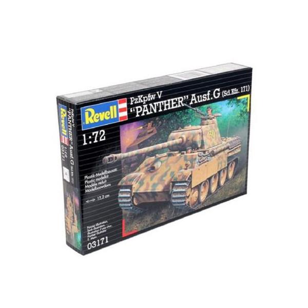 

Сборная модель Revell Танк Пантера уровень 4,1:72 (RVL-03171)