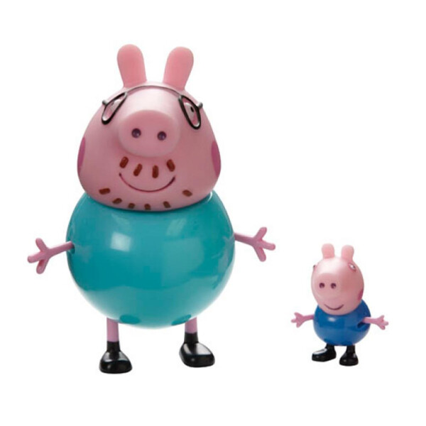 

Фигурка PEPPA Семья Пеппы (Джордж и Папа) (20837-2)