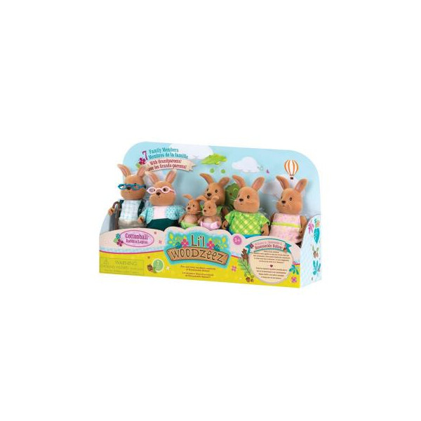 

Фигурка Li'l Woodzeez Большая Семья Кроликов 7ед. (6492Z)