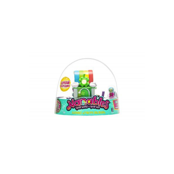 

Фигурка Jazwares Nanables Small House Радужный путь, Казино "Создай Радугу" (NNB0046)