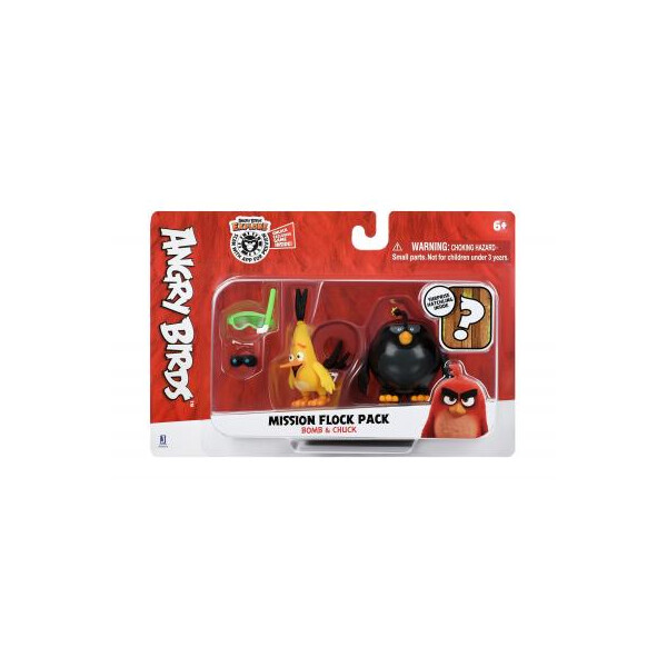 

Фигурка Jazwares Angry Birds ANB Mission Flock Бомб та Чак (ANB0008)