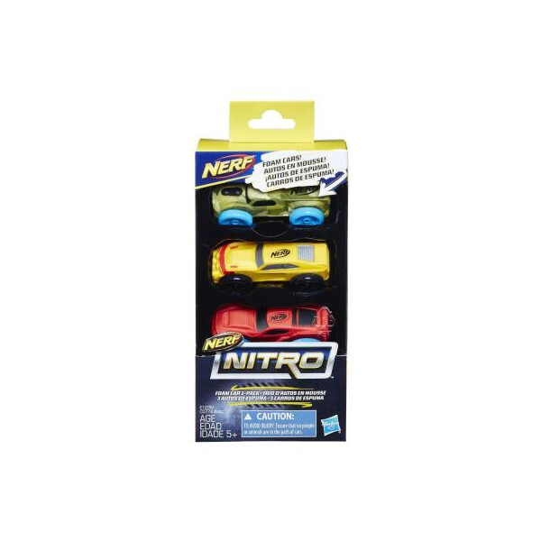 

Автотрек Nerf Nitro Три машинки (E1235)