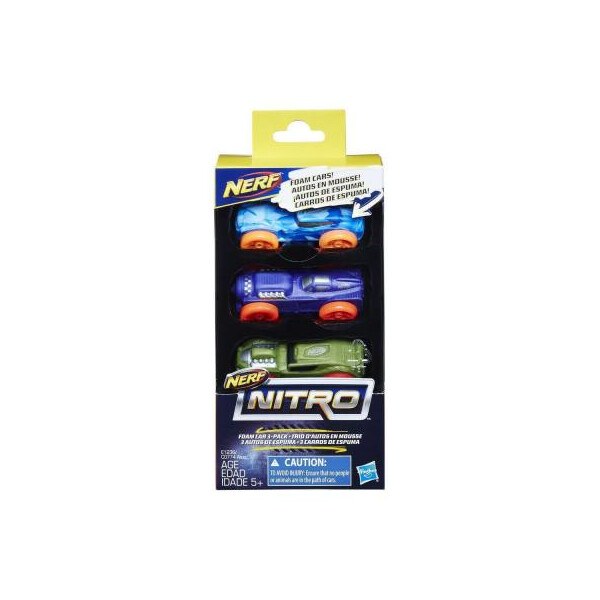 

Автотрек Nerf Nitro Три машинки (E1236)
