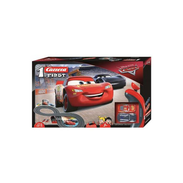 

Автотрек Carrera First DisneyPixar Тачки. трасса 2,4 м. (CR-20063022)