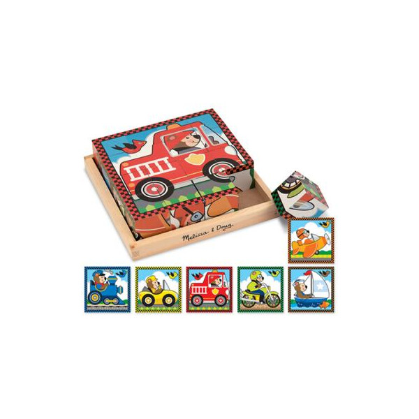 

Кубики Melissa&Doug Транспорт (MD10772)