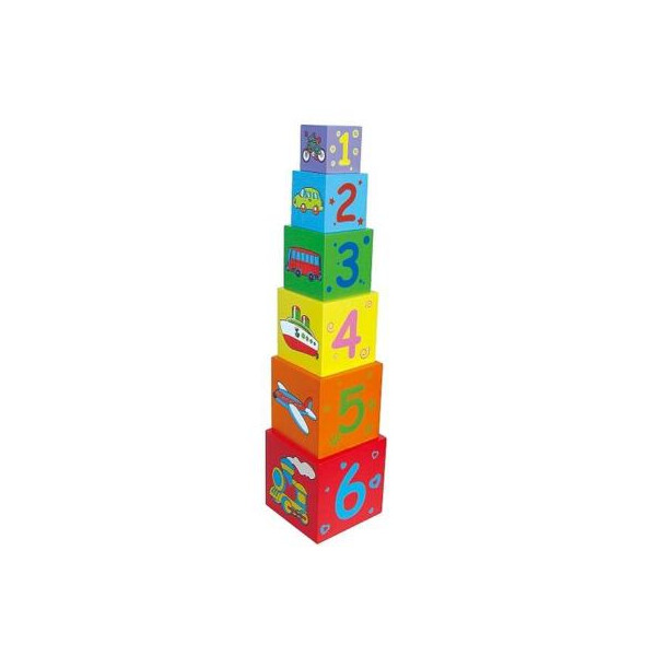 

Кубики Viga Toys Пирамидка (59461)