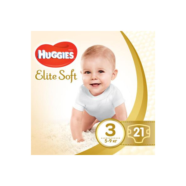 

Подгузник Huggies Elite Soft 3 Small 21 шт (5029053546308)