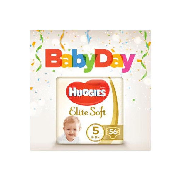 

Подгузник Huggies Elite Soft 5 Mega 56 шт (5029053545318)