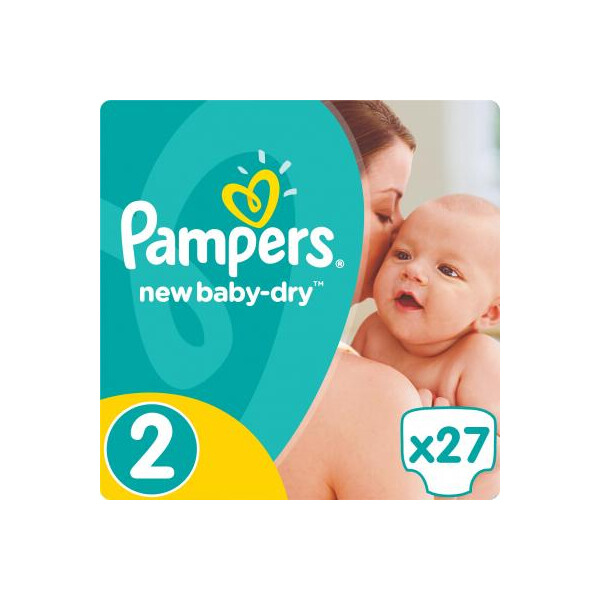 

Подгузник Pampers New Baby-Dry Mini Размер 2 (3-6 кг), 27 шт (4015400537397)