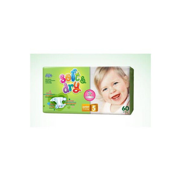 

Подгузник Helen Harper Soft&Dry Junior 11-25 кг 60 шт (5411416031802)