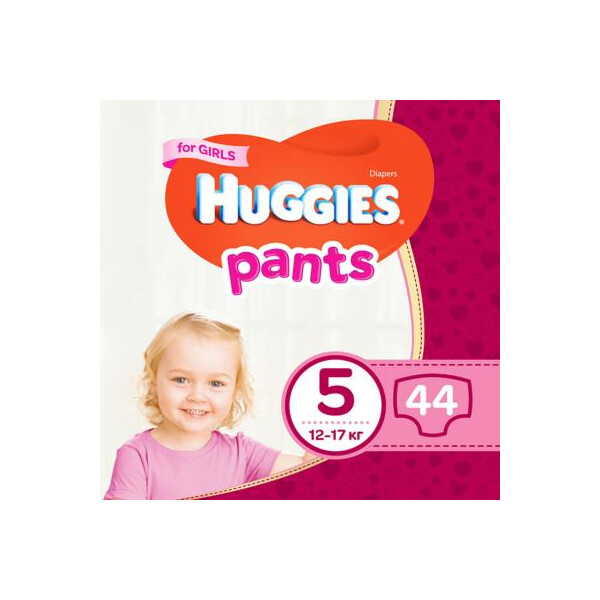 

Подгузник Huggies Pants 5 для девочек (12-17 кг) 44 шт (5029053564036)