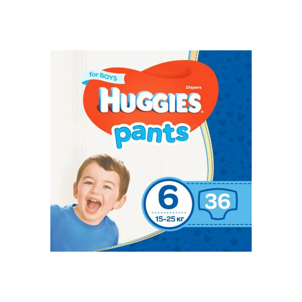 

Подгузник Huggies Pants 6 для мальчиков (15-25 кг) 36 шт (5029053564067)
