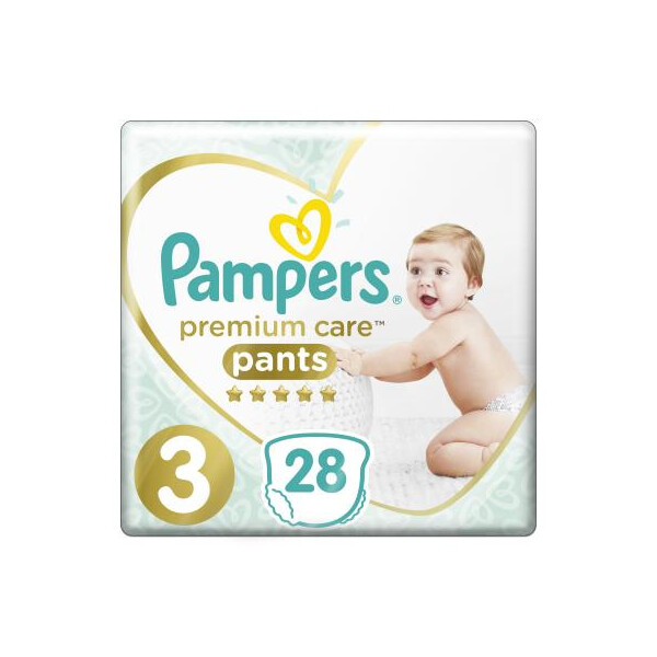 

Подгузник Pampers Premium Care Pants Midi Размер 3 (6-11 кг), 28 шт. (4015400687894)