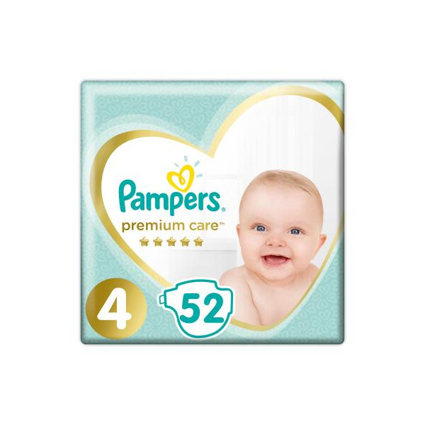 

Подгузник Pampers Premium Care Maxi Размер 4 (9-14 кг) 52 шт (4015400278818)