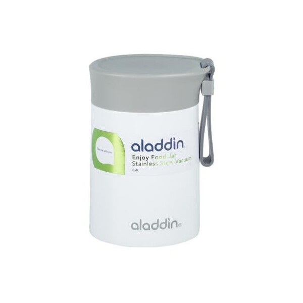 

Термос Aladdin для еды Enjoy Food 0.4 л White (6939236342902)