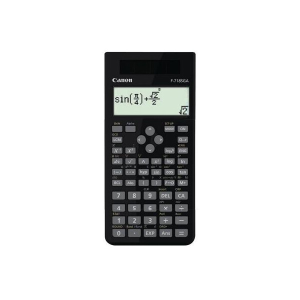

Калькулятор Canon F-718SGA Black (4299B010)