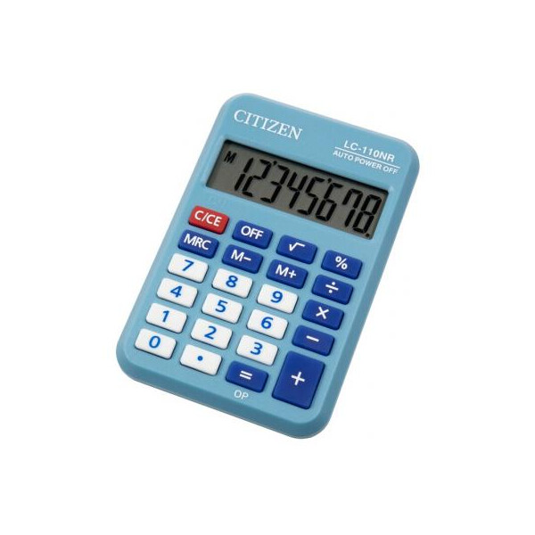 

Калькулятор Citizen LC-110NR-BL