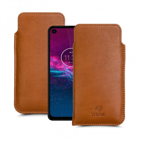 

Футляр Stenk Elegance для Motorola One Action Camel (64585)