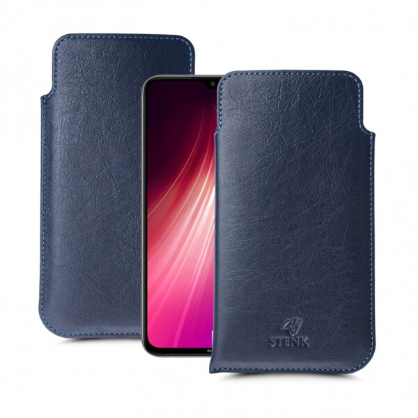 

Футляр Stenk Elegance для Xiaomi Redmi Note 8 Синий (64567)
