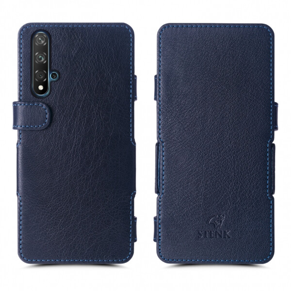 

Чехол книжка Stenk Prime для Huawei Nova 5T Синий (64638)