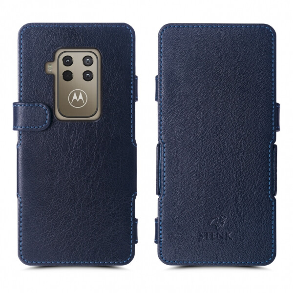

Чехол книжка Stenk Prime для Motorola One Zoom Синий (64640)