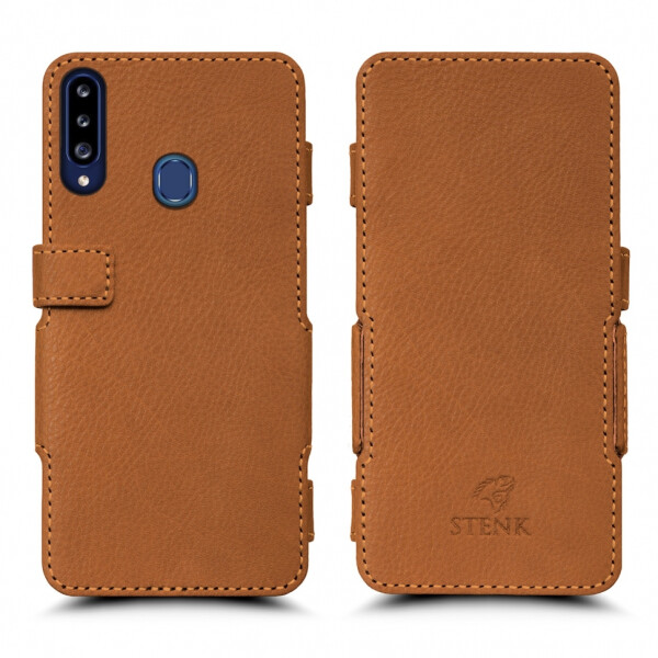 

Чехол книжка Stenk Prime для Samsung Galaxy A20s Camel (64758)