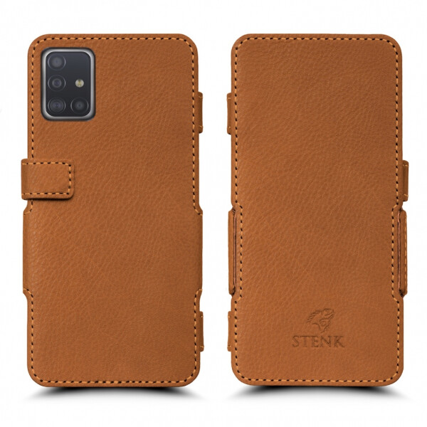 

Чехол книжка Stenk Prime для Samsung Galaxy A51 Camel (64760)