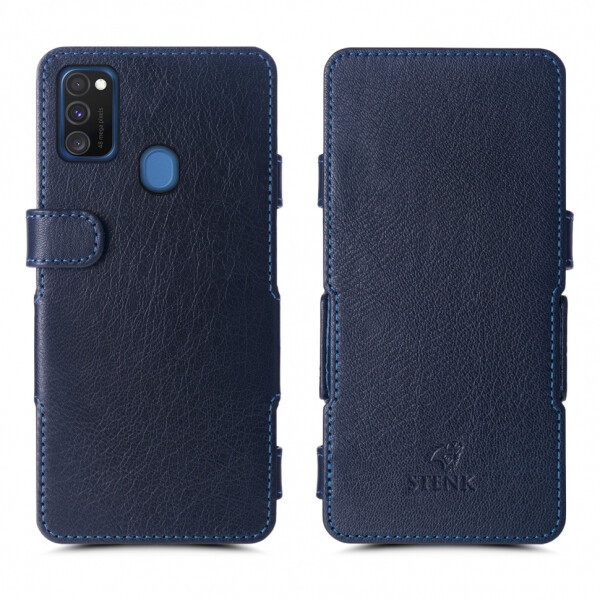 

Чехол книжка Stenk Prime для Samsung Galaxy M30s Синий (64646)