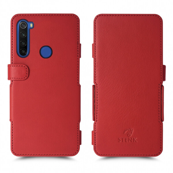 

Чехол книжка Stenk Prime для Xiaomi Redmi Note 8 Красный (64697)
