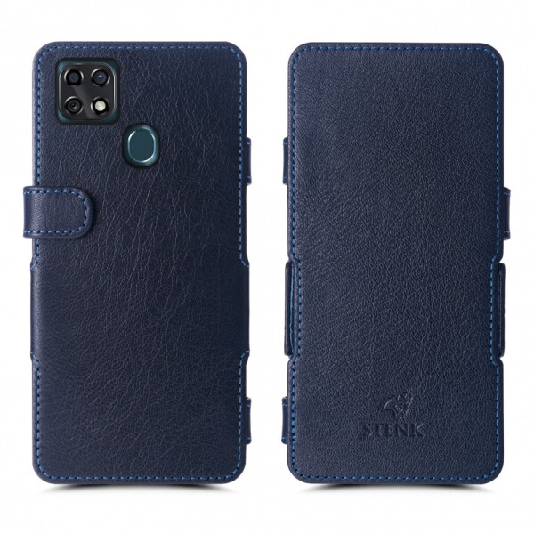 

Чехол книжка Stenk Prime для ZTE Blade 20 Smart Синий (64654)