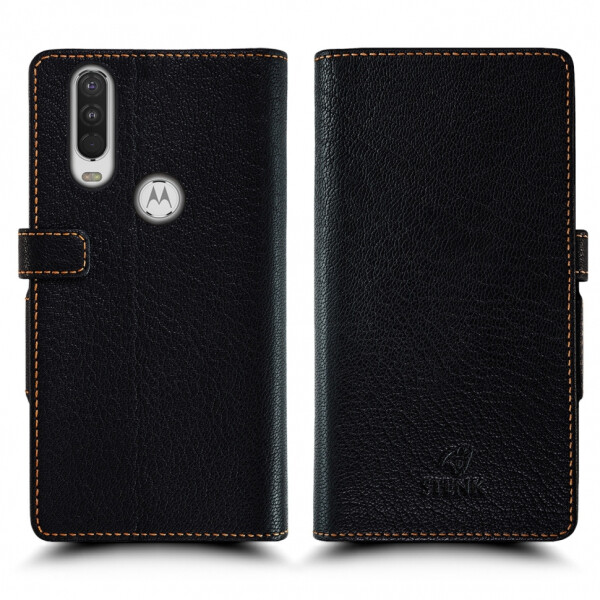

Чехол книжка Stenk Wallet для Motorola One Action Чёрный (64599)