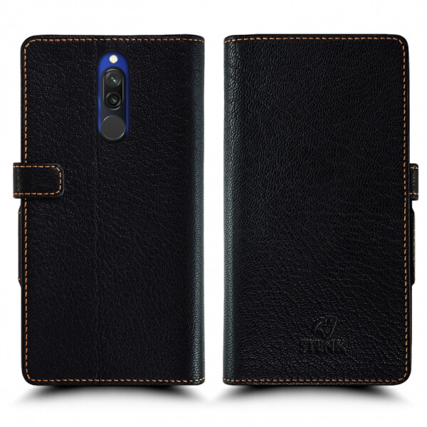 

Чехол книжка Stenk Wallet для Xiaomi Redmi 8 Чёрный (64610)