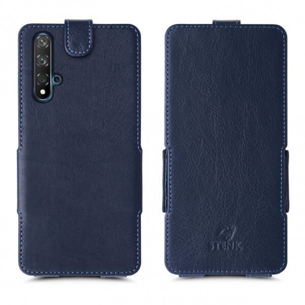 

Чехол флип Stenk Prime для Huawei Nova 5T Синий (64655)