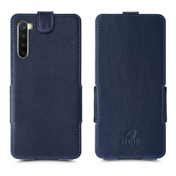 

Чехол флип Stenk Prime для Xiaomi Redmi Note 8 Синий (64660)