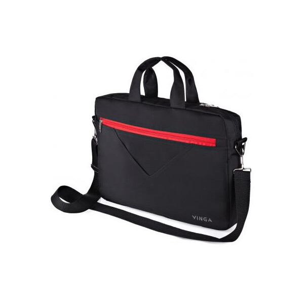 

Сумка для ноутбука Vinga 15.6" NB250BR black-red (NB250BR)