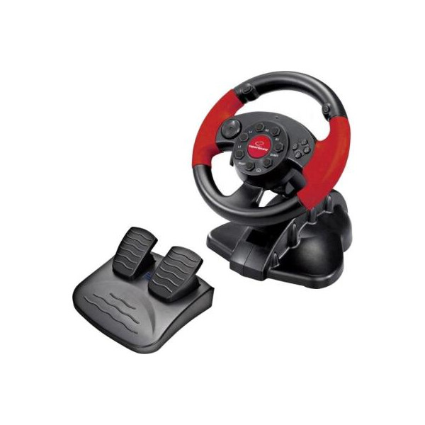 

Руль Esperanza PC/PS1/PS2/PS3 Black-Red (EG103)