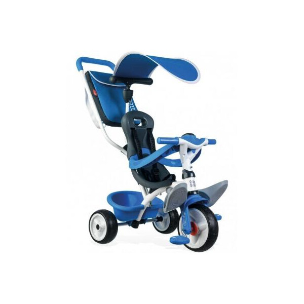 

Детский велосипед Smoby с козырьком, багажником и сумкой Синий (741102)