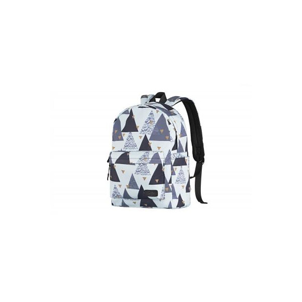 

Рюкзак для ноутбука 2E TeensPack Triangles, White (2E-BPT6114WT)