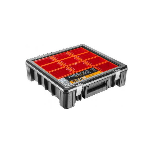 

Ящик для инструментов Neo Tools органайзер с отделениями 40 x 40 x 12 см (84-130)