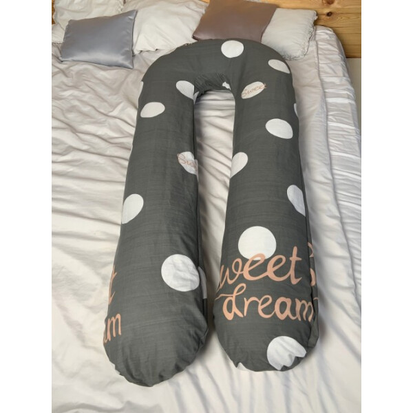 

Подушка для беременных обнимашка U образная подкова Coolki Хлопок 170x75 Sweet Dream