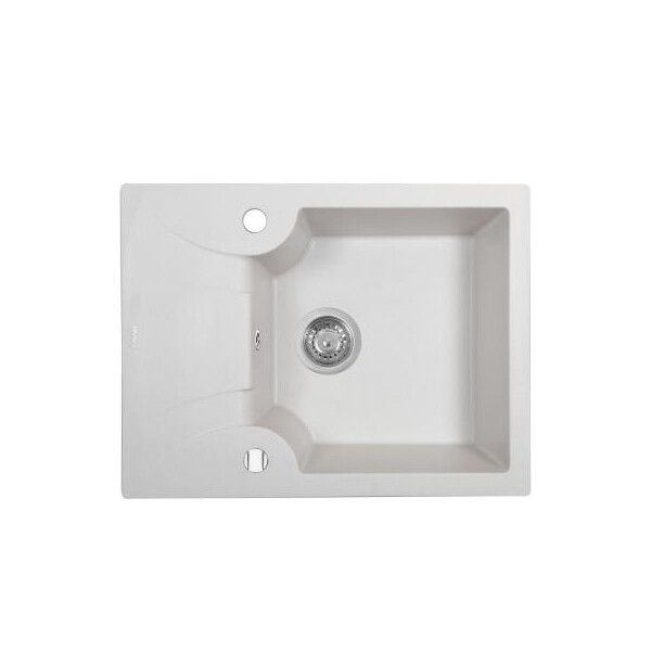 

Кухонная мойка PERFELLI FELICITA PGF 134-60 WHITE