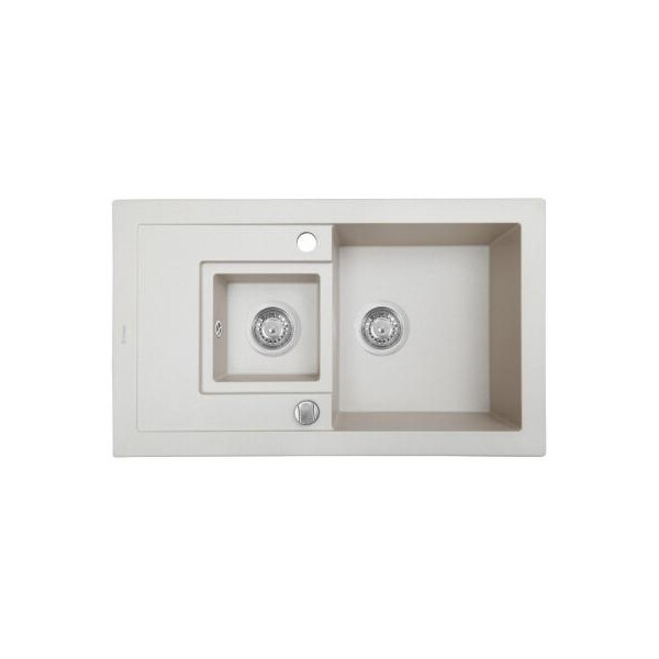 

Кухонная мойка PERFELLI PIERRA PGP 536-78 LIGHT BEIGE