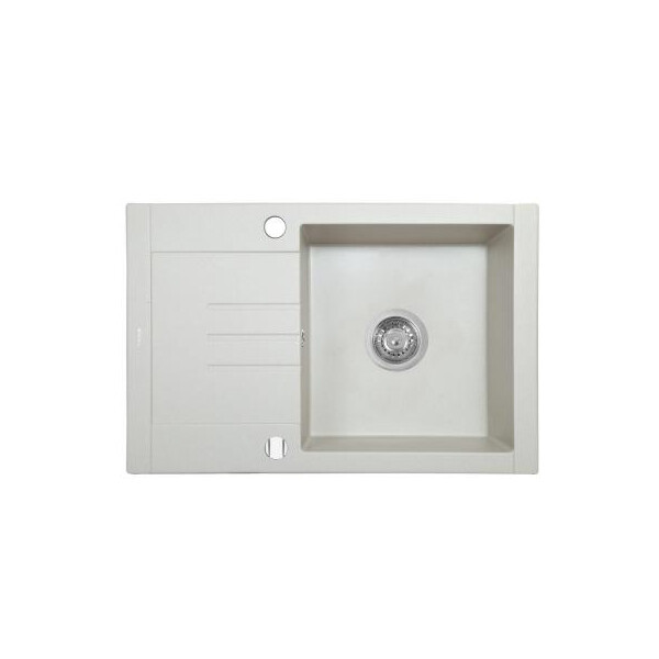 

Кухонная мойка PERFELLI TINO PGT 134-66 LIGHT BEIGE