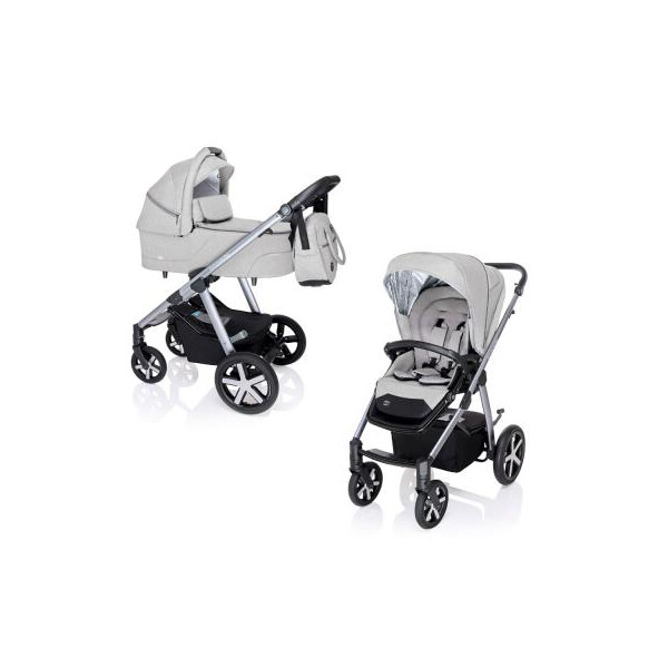 

Коляска Baby Design Husky NR 27 LIGHT GRAY (202537)
