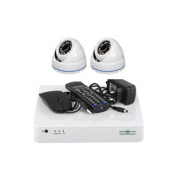 

Комплект видеонаблюдения GreenVision GV-K-S15/02 1080P (6658)