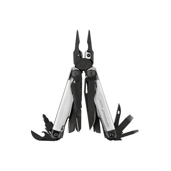 

Мультитул LEATHERMAN Surge BLACK&SILVER, чехол MOLLE, картоная коробка (832462)